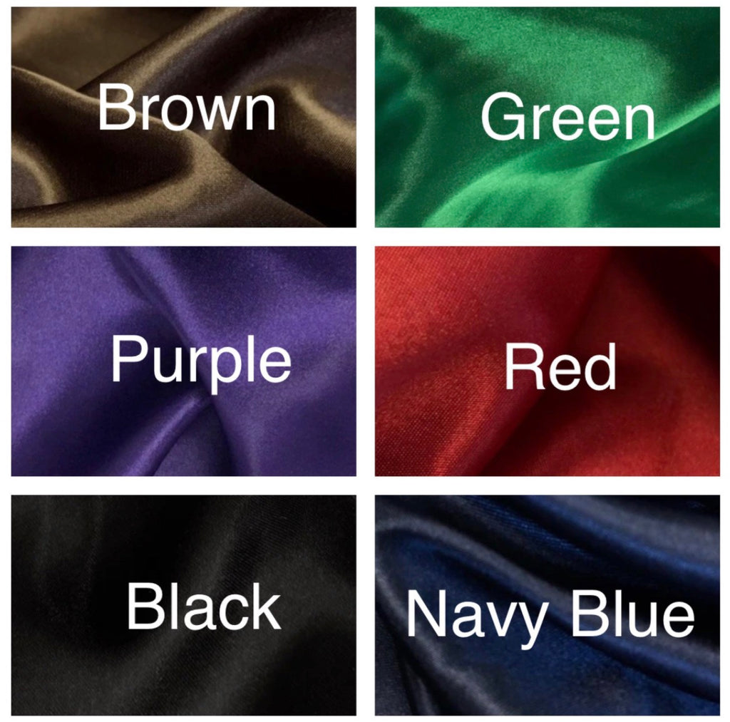 Charmeuse Silky Satin Sleeping Bonnet, Reversible Satin Hair Bonnet for Curly & Natural Hair, Adult Protective Sleep Cap Gift