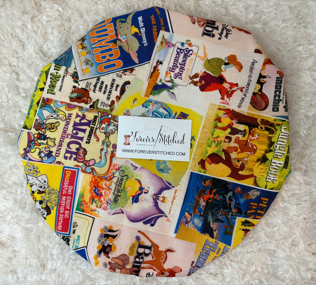 Memory Lane Print Bonnet with Charmeuse Satin Lining | Print Satin Hair Bonnet for Curly & Natural Hair